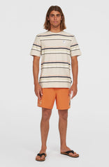 O'Riginals Stripe T-Shirt Beige Originals Retro Stripe