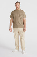 Back Print T-Shirt Concrete