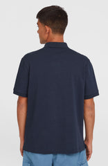 Slub Small Logo Polo Ink Blue