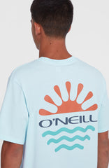 Sun T-Shirt Sky Blue Heather