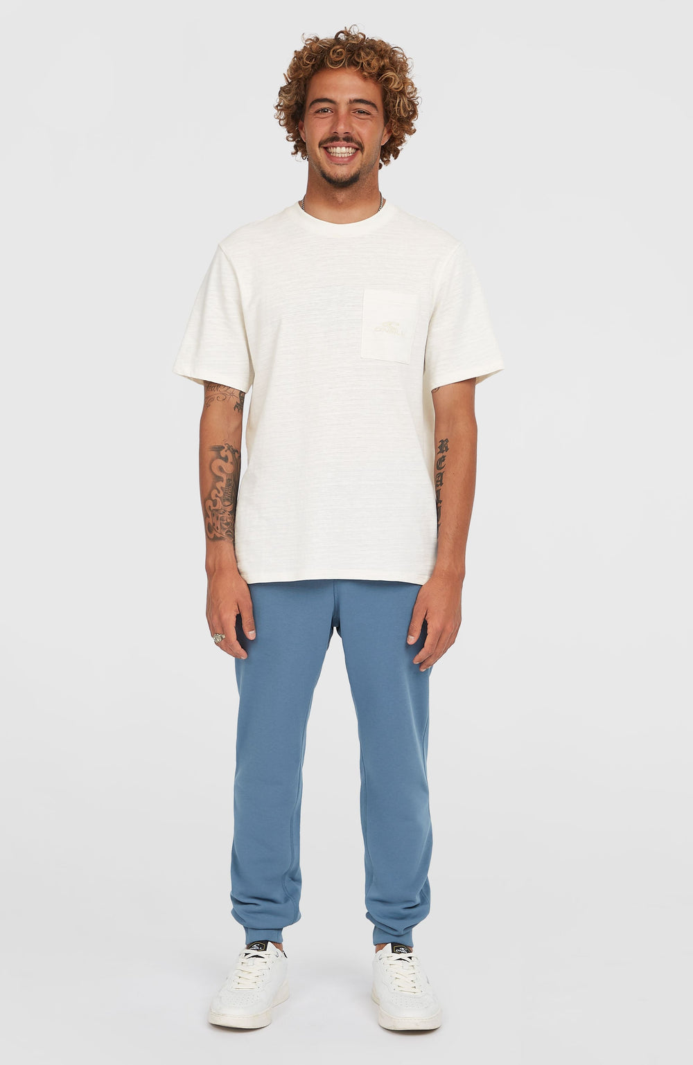 Small Logo Sweatpants Copen Blue