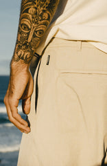 Hybrid 19" Melange Shorts Cocoa Sand