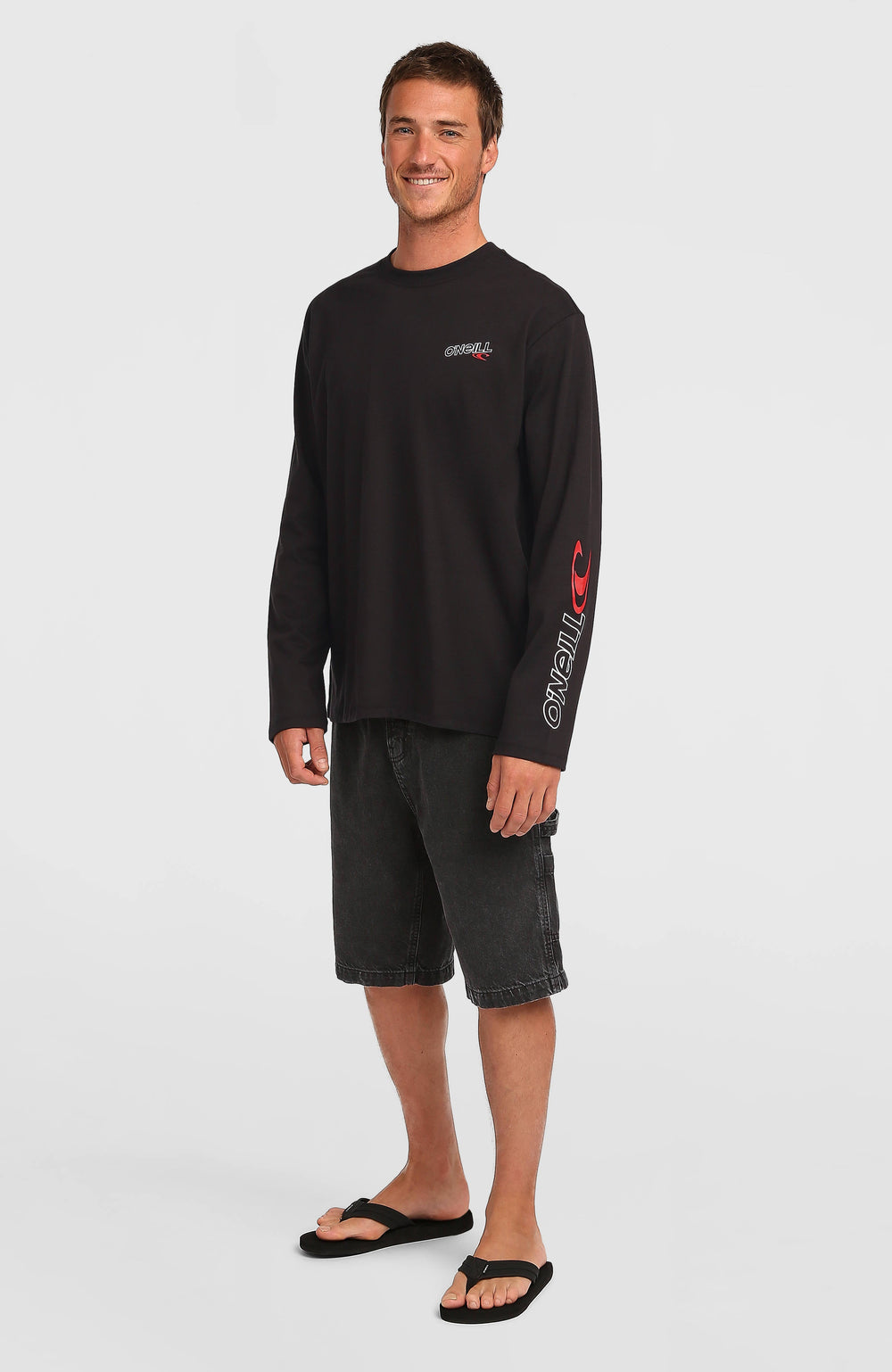 Essentials Denim Shorts Black Out