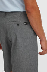 Hybrid 19" Melange Shorts Black Out