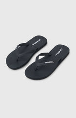 Profile Small Logo Sandals Black Out