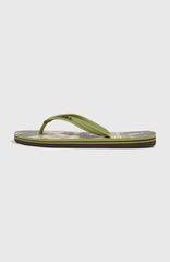 Profile Graphic Sandals Green Dusty Flower