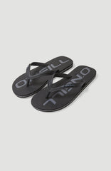 Profile Logo Sandals Black Out