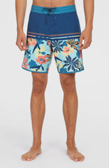 Cruzer Scallop 18'' Boardshorts Indigo Scallop
