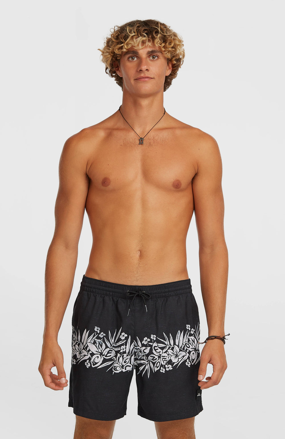 O'Neill Uni Flower 16'' Swimshorts Black Tropical Stripe
