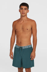 Pocket Print 16'' Swim Shorts Alma Steel