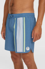 O'Riginals Scallop 16'' Swim Shorts Blue Originals Longboard Stripe