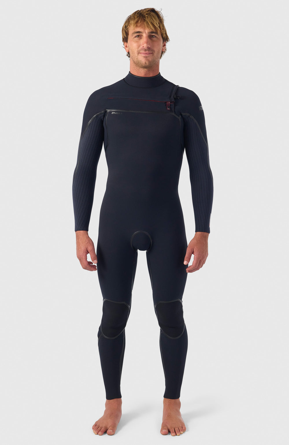Hyperfreak Fire 4/3mm+ Chest Zip Full Wetsuit BLACK/BLACK