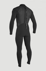 Epic 3/2mm Back Zip Full Wetsuit A05 BLK/BLK/BLK