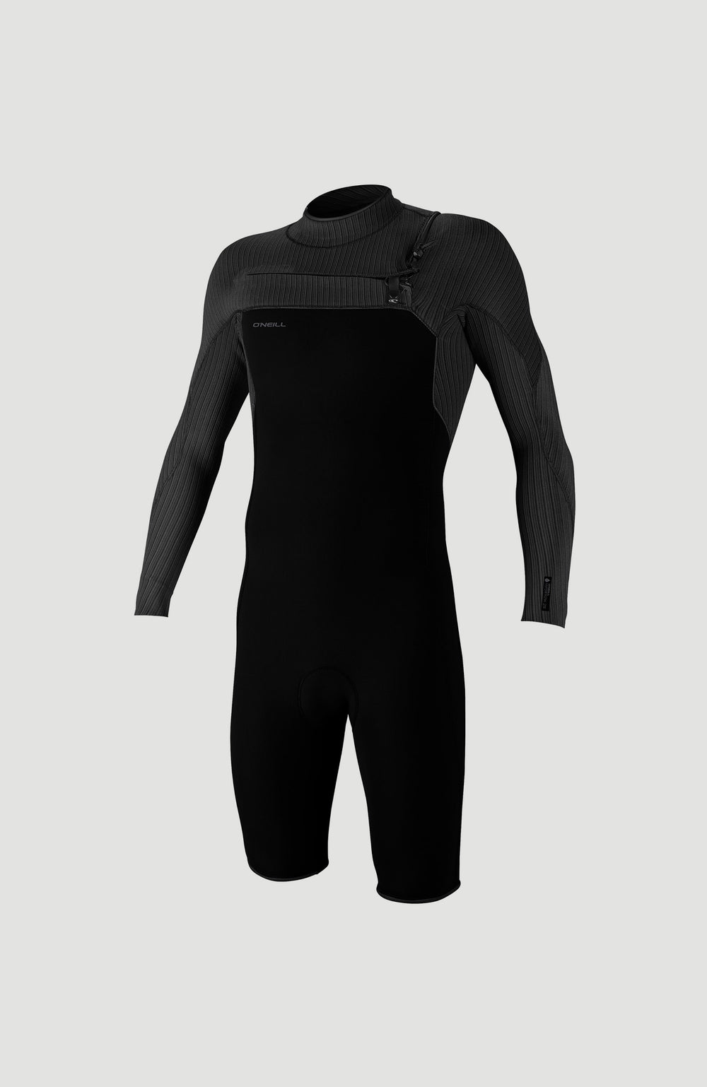 Hyperfreak 2mm Chest Zip Longsleeve Spring Wetsuit BLACK/BLACK