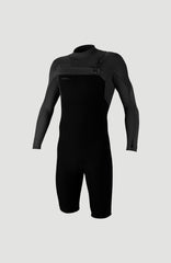 Hyperfreak 2mm Chest Zip Longsleeve Spring Wetsuit BLACK/BLACK