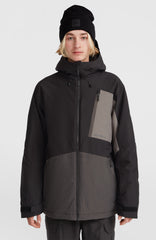 Hammer Block Snow Jacket Black Out Colour Block
