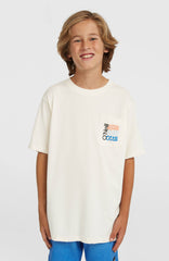 Chest Pocket T-Shirt Snow White