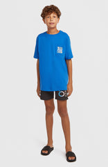 Chest Pocket T-Shirt Mediterranean Blue