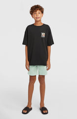 Back Print T-Shirt Black Out