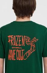 Back-Print T-Shirt Emerald Envy