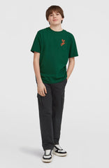 Back-Print T-Shirt Emerald Envy