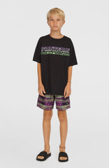 Stripe T-Shirt Black Out