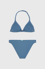 Essentials Triangle Bikini Set Copen Blue