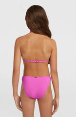 Essentials Triangle Bikini Set Electric Fuschia