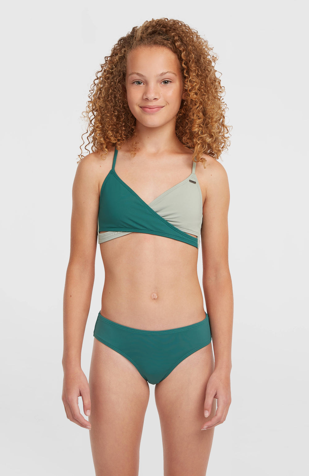 Essentials Baay Bikini Set Botanical Heat Colour Block