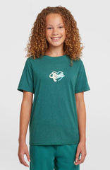 Script T-Shirt Botanical Heat