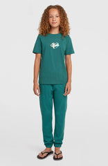Script T-Shirt Botanical Heat