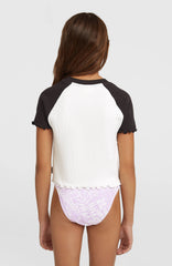 O'Neill Colour-Block Rib T-Shirt Snow White Colour Block