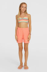 Heart Sweatshorts Coral Pink