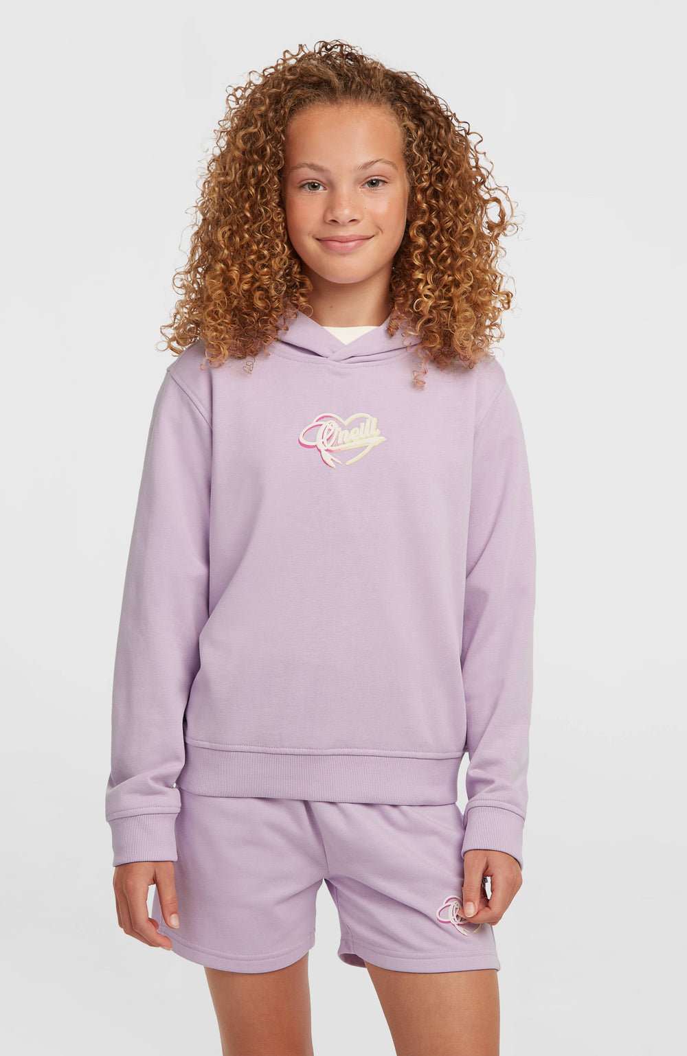 Essentials Script Hoodie Pale Lavender