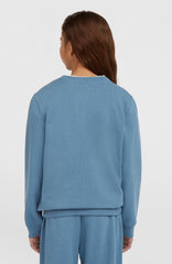 Essentials Crew Sweatshirt Mozart Blue