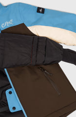 FWC'Cruz Triple Snow Jacket Coffee Bean Colour Block