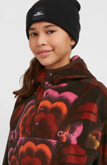 Superfleece Half-Zip Hoodie Brown Originals Flower