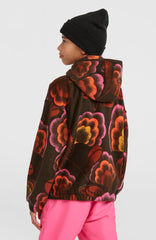 Superfleece Half-Zip Hoodie Brown Originals Flower