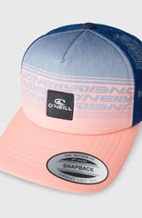O'Neill Summer Camp Trucker Cap Boys Pink Heritage O'Neill