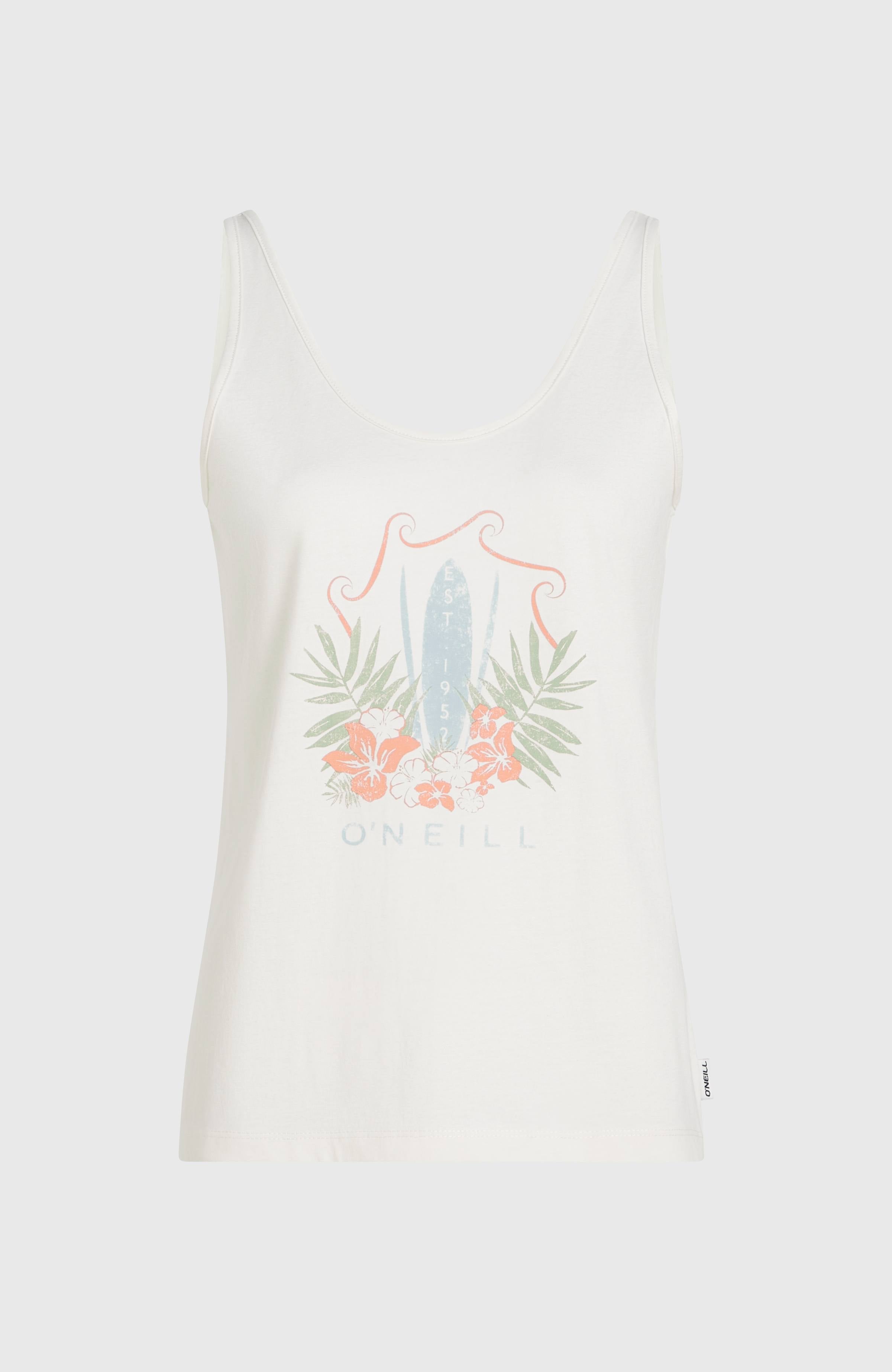 O'Neill Graphic Tank Top Snow White