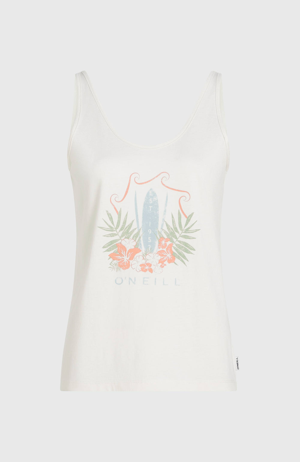 O'Neill Graphic Tank Top Snow White