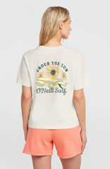 O’Neill Boxy Back Print T-Shirt Snow White