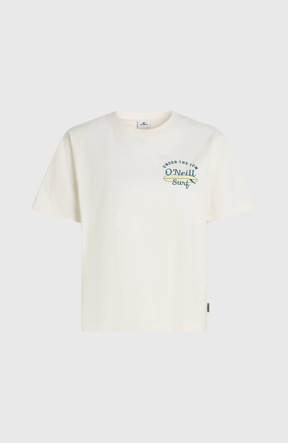 O’Neill Boxy Back Print T-Shirt Snow White