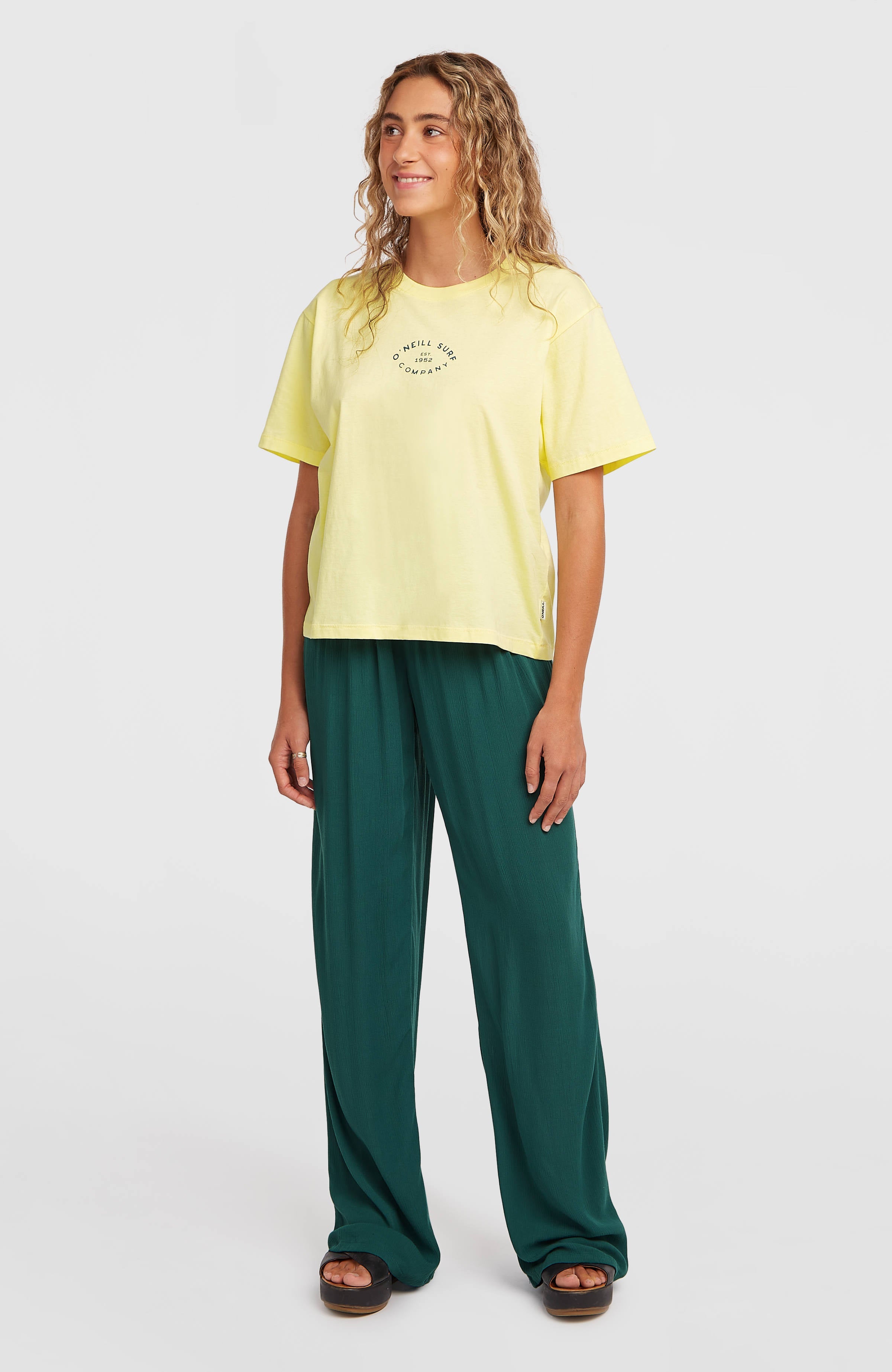 O’Neill Boxy Back Print T-Shirt Rainforest Dew