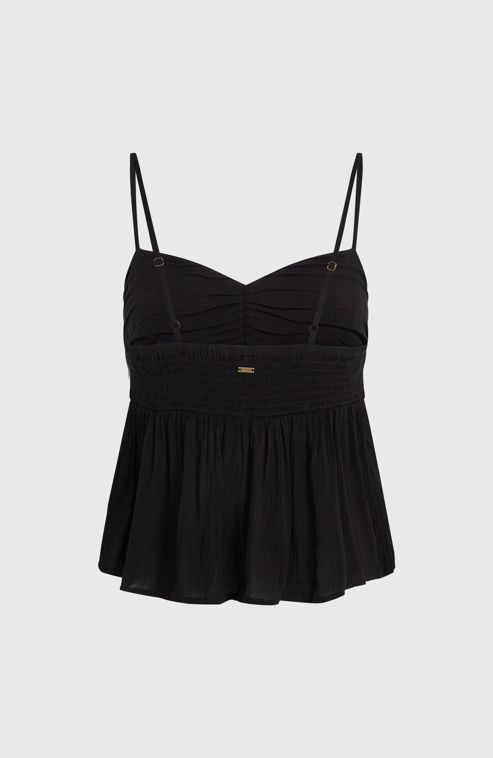 Reeta Woven Top Black Out