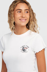 O'Neill Rib T-Shirt Snow White