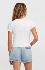 O'Neill Rib T-Shirt Snow White