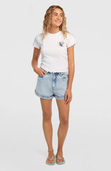 O'Neill Rib T-Shirt Snow White