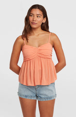 Reeta Woven Top Funky Peach