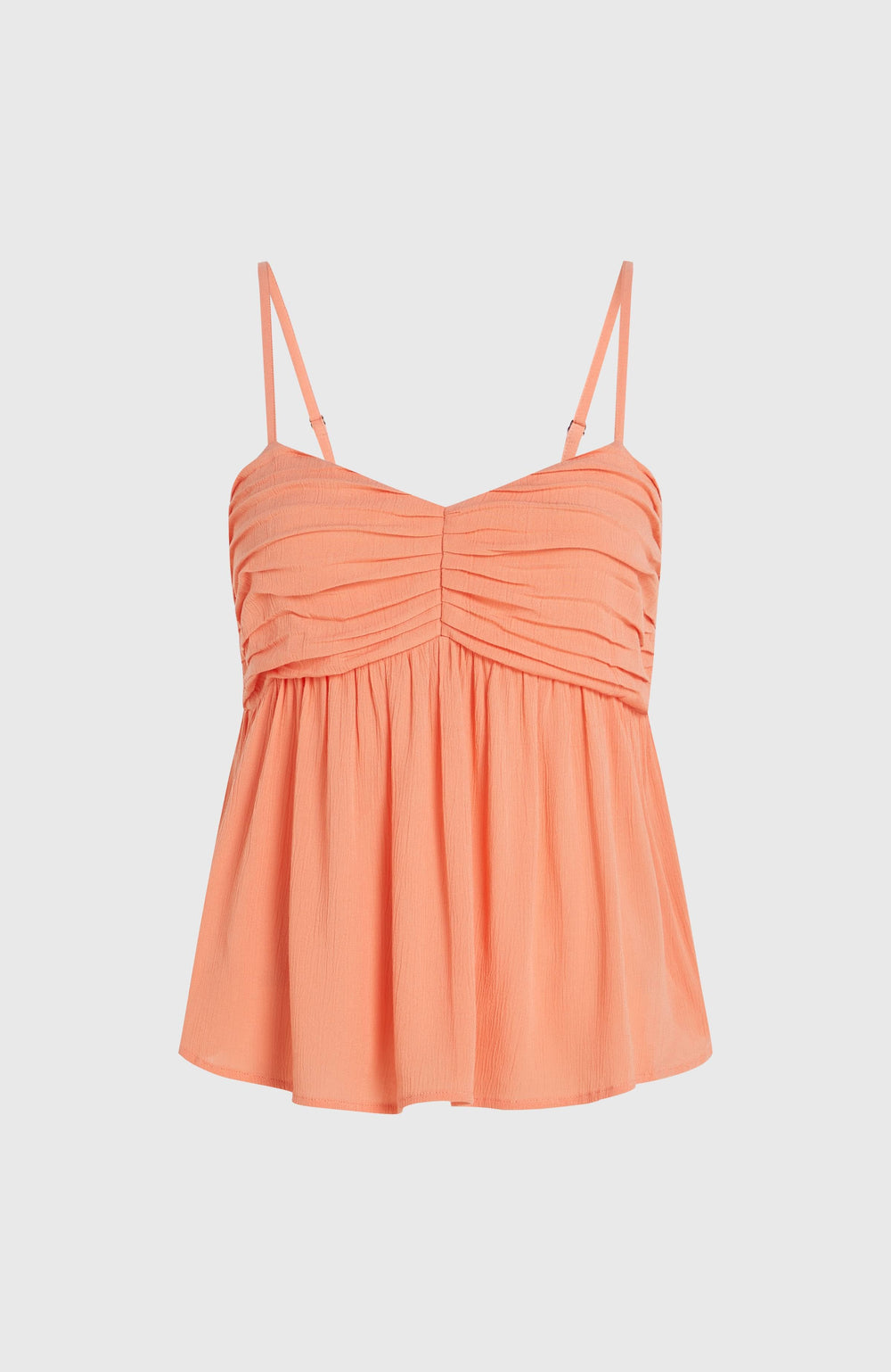 Reeta Woven Top Funky Peach